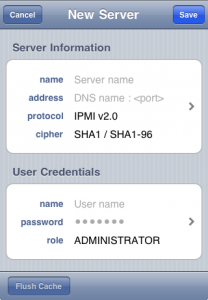 Custom IPMI port summary view