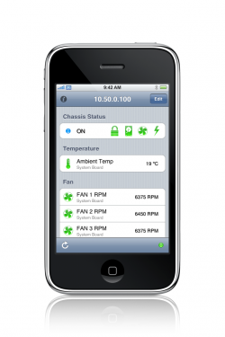 IPMI light on iPhone